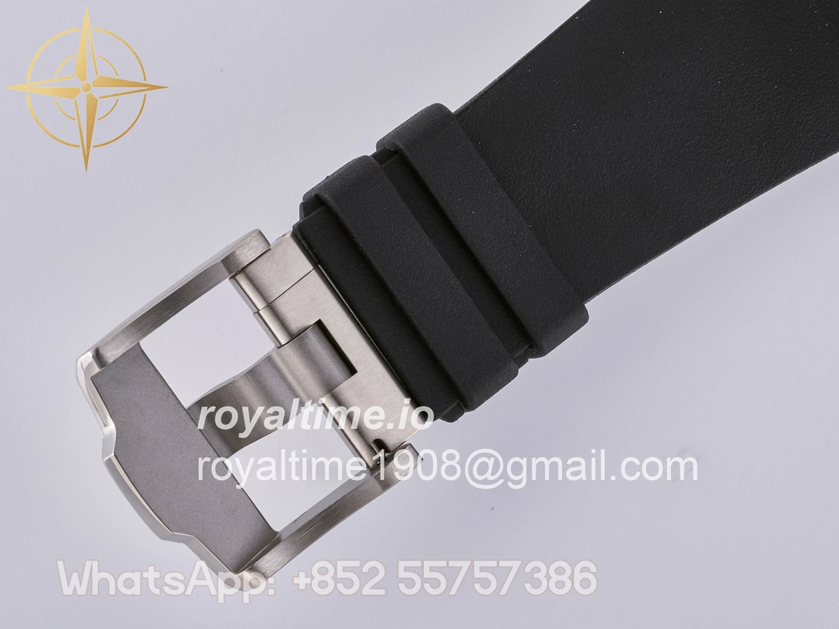 Audemars Piguet Royal Oak Offshore 43mm 26420so SS DDF Black/White Dial on Black Rubber Strap DD4401 - Image 24
