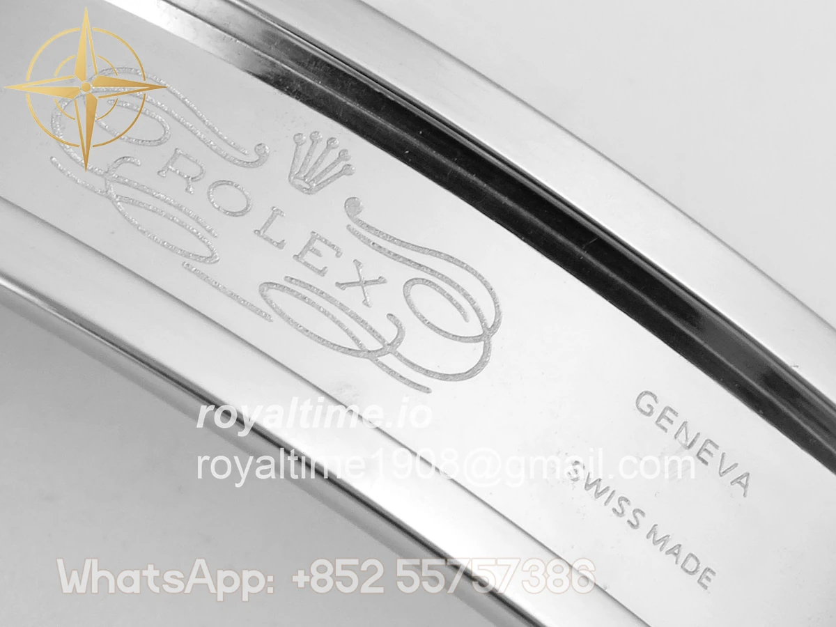 Rolex DateJust 41 126333 QF 904L Steel Gray Dial Green Roman on SS/YG Jubilee Bracelet QF3235 (145g) - Image 24