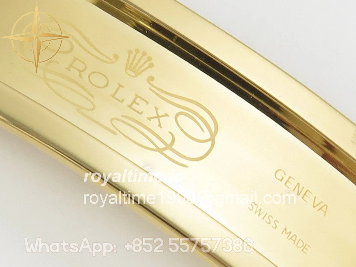 Rolex Day Date 40 YG TMF YG Diamonds Dial on President Bracelet VR3255 (Weighted) 208g - Image 24