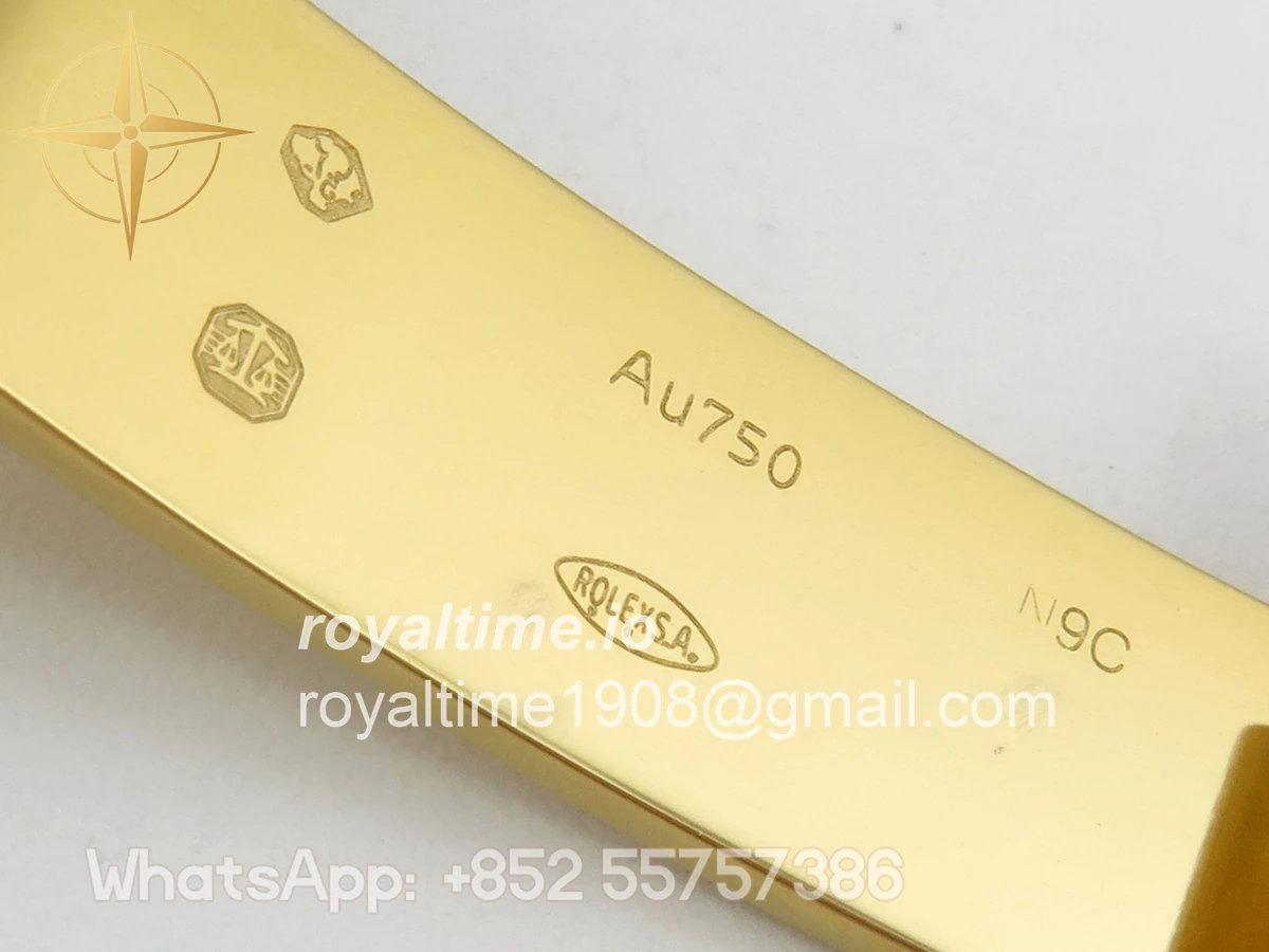 Rolex Daytona 116508 YG 3CF Green/YG Dial on YG Bracelet DD4131 (Gain Weight) - Image 24