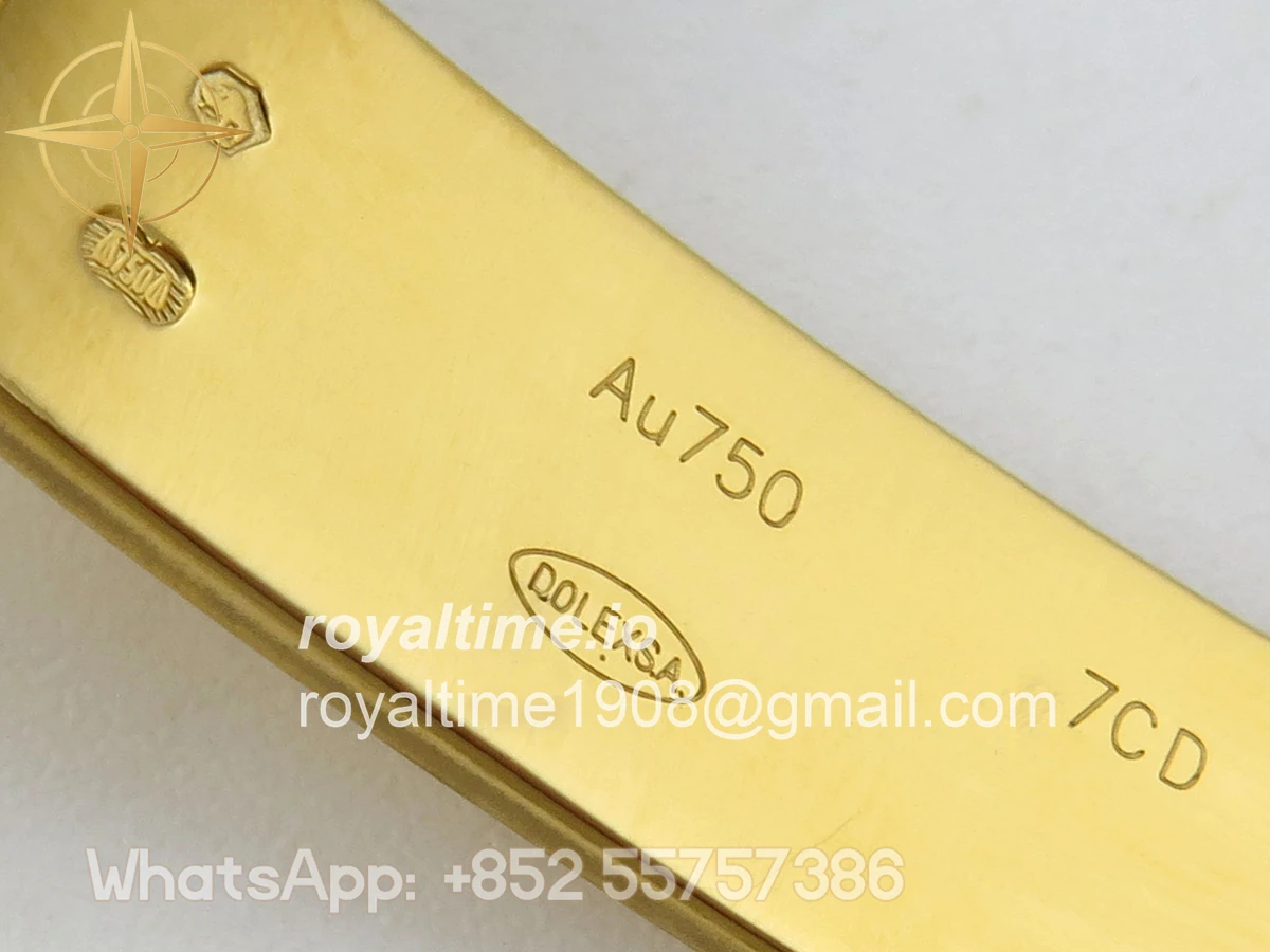 Rolex Daytona 126518 TMF YG/Black Dial on Oysterflex Strap SH4131 (Weighted) - Image 25