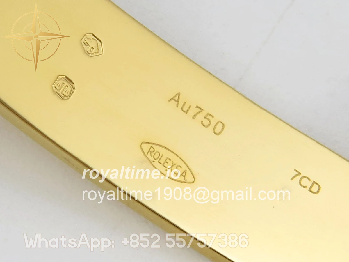 Rolex Daytona 126518 YG Clean Plus YG/Black Dial on Black Rubber Strap DD4131 - Image 25