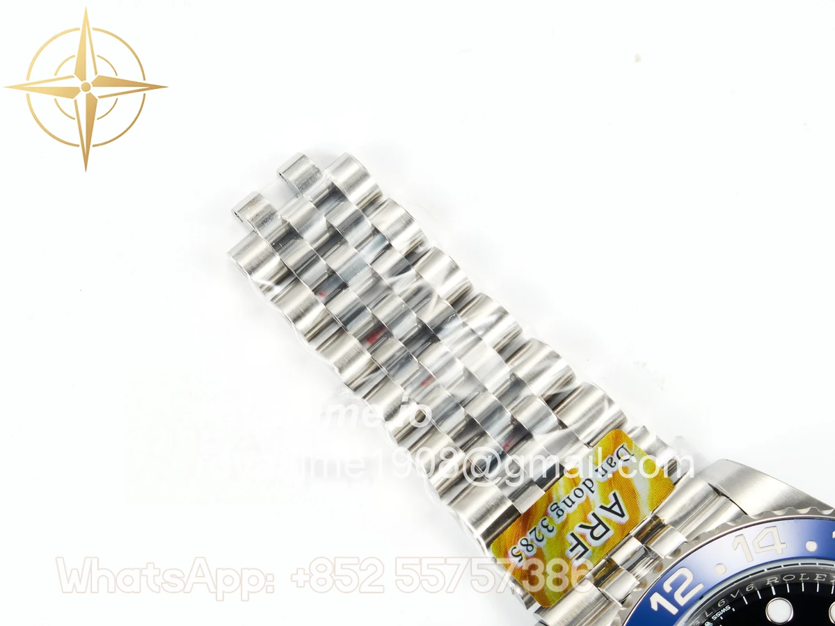 Rolex GMT-Master II 126710 BLNR Black/Blue Ceramic ARF on Jubilee Bracelet DD3285 CHS V3 - Image 25