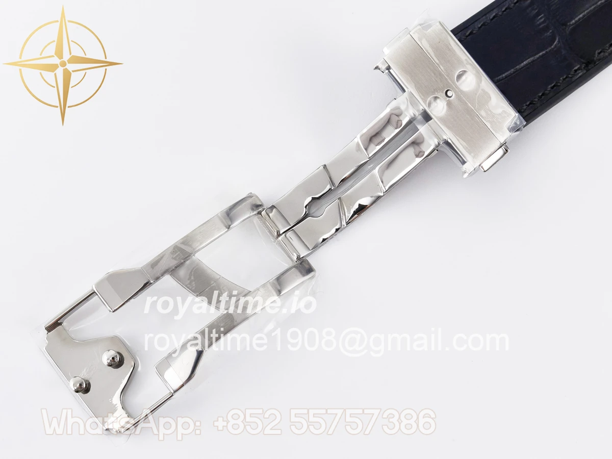 Hublot Classic Fusion 38mm SS JJF Black Dial on Black Gummy Leather Strap - Image 25