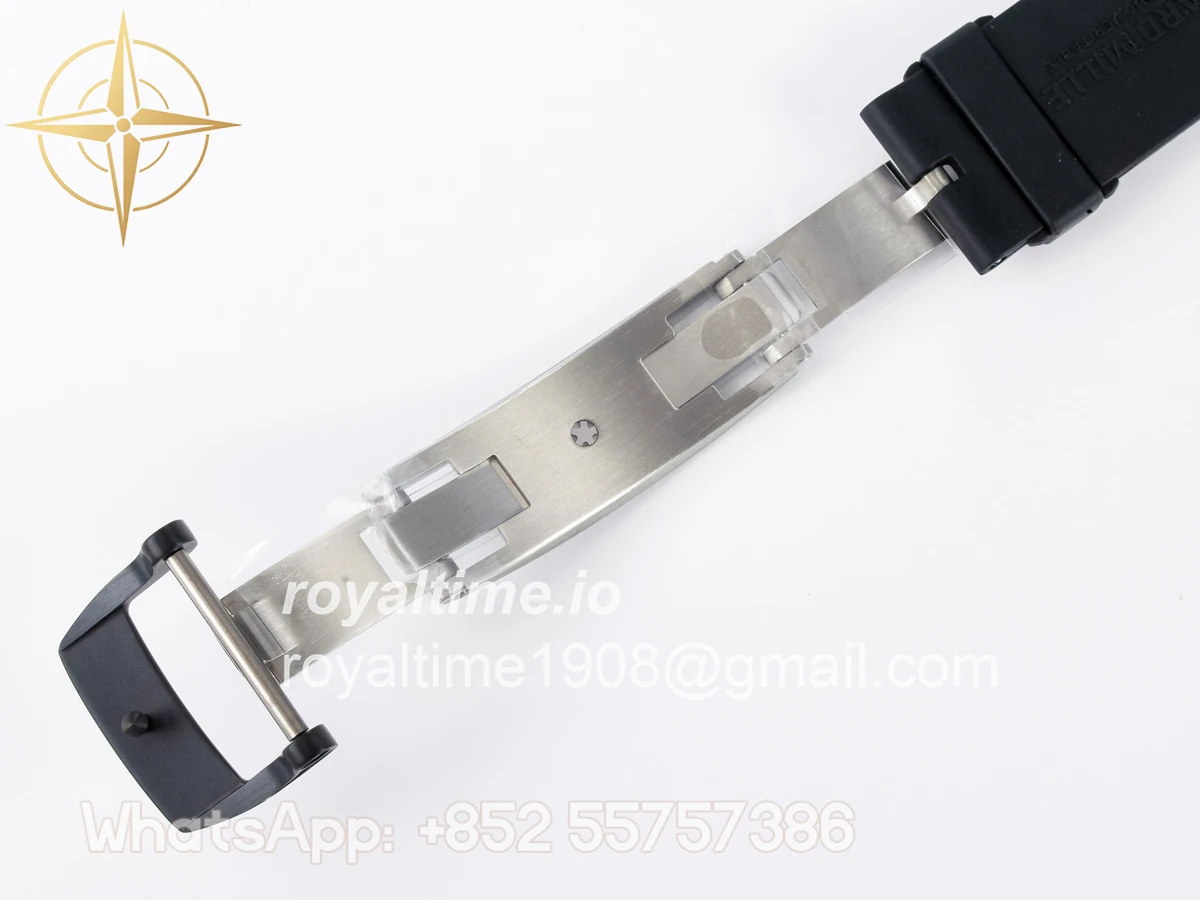 Richard Mille RM035-02 Black Ceramic SONIC Skeleton Dial on Black Rubber Strap RMUL1 - Image 25