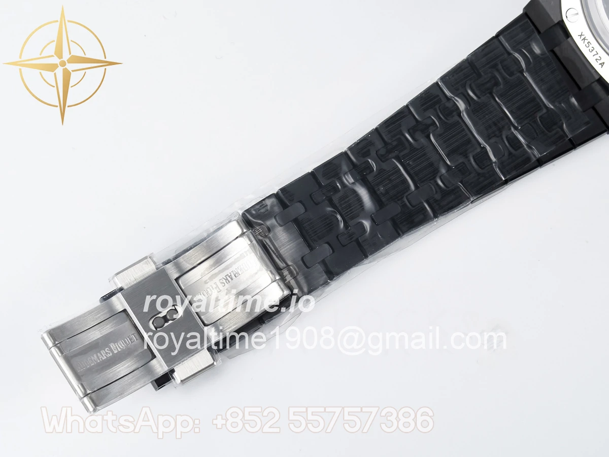 Audemars Piguet Royal Oak Chrono 26240 Black Ceramic APSF on Ceramic Bracelet SA4401 - Image 25