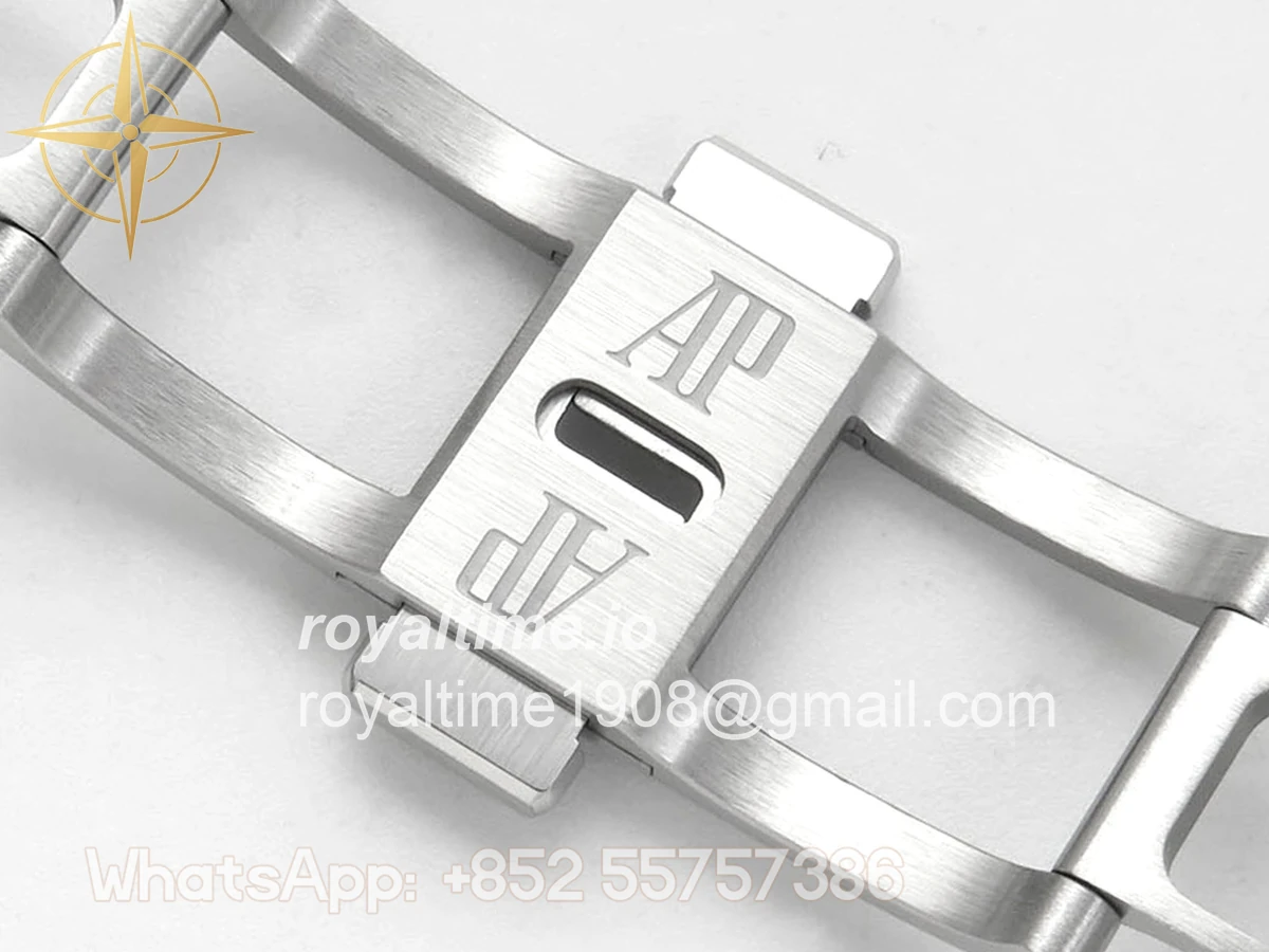 Audemars Piguet Royal Oak Chrono 26240 Frosted SS DDF Black/White Dial on SS Bracelet DD4401 - Image 25