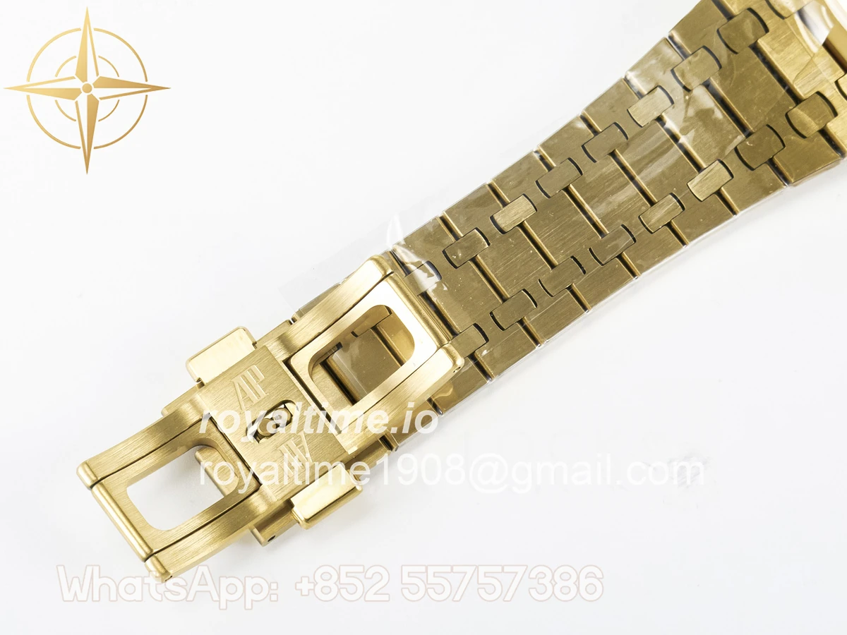 Audemars Piguet Royal Oak Chrono 26240 Frosted YG APSF YG Dial on Bracelet SA4401 - Image 25