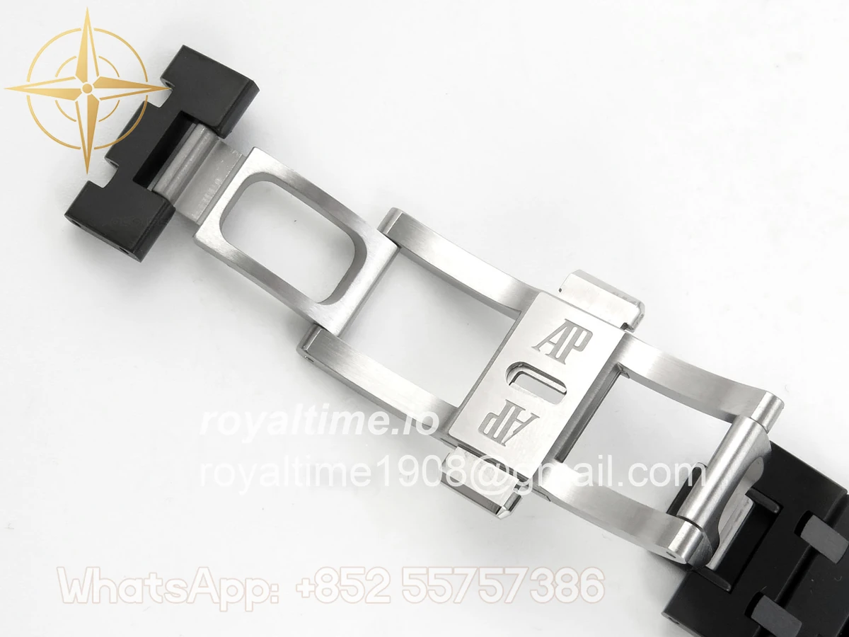 Audemars Piguet Royal Oak Chrono 26240 PVD DDSF Black Dial on PVD Bracelet DD4401 - Image 25