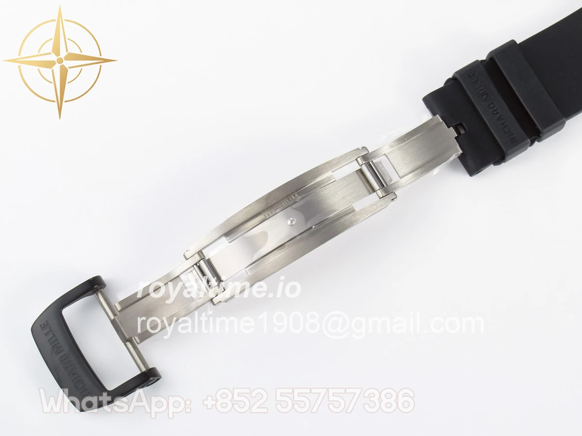 Richard Mille RM035-02 RG Black Ceramic SONIC Skeleton Dial on Black Rubber Strap RMUL1 - Image 25