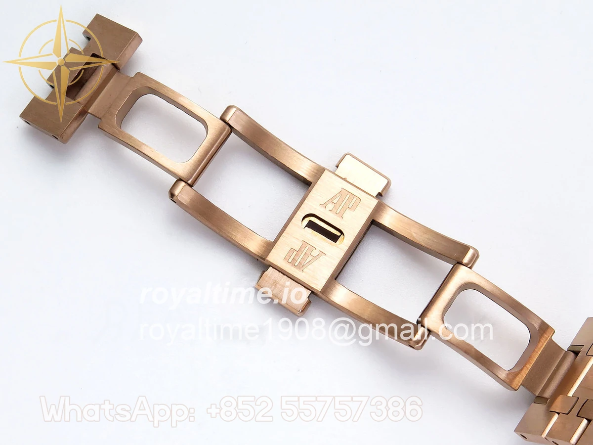 Audemars Piguet Royal Oak Chrono 26240 RG APSF Green Dial on RG Bracelet SA4401 - Image 25