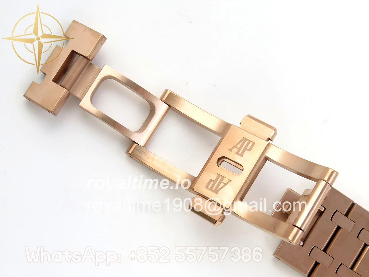 Audemars Piguet Royal Oak Chrono 26240 RG DDSF Green Dial on RG Bracelet DD4401 - Image 25