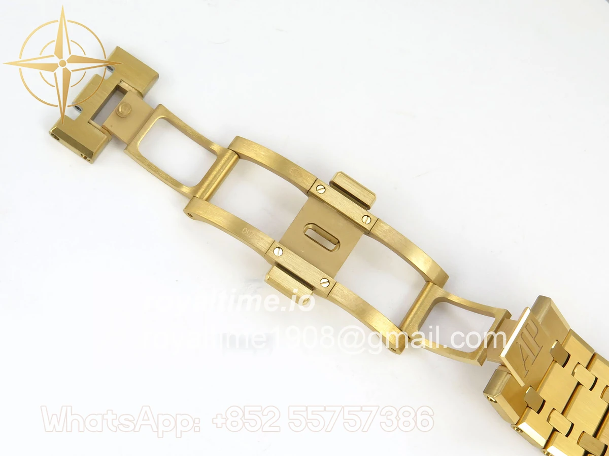 Audemars Piguet Royal Oak Chrono 26240 YG DDF YG Dial on YG Bracelet DD4401 - Image 25