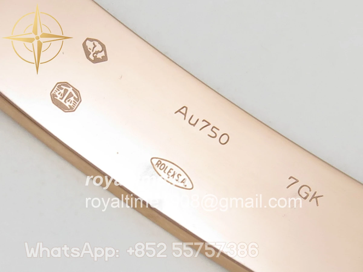 Rolex Day Date 40 RG 228235 QF Green Roman Dial on President Bracelet VR3255 V8 (190g) - Image 25