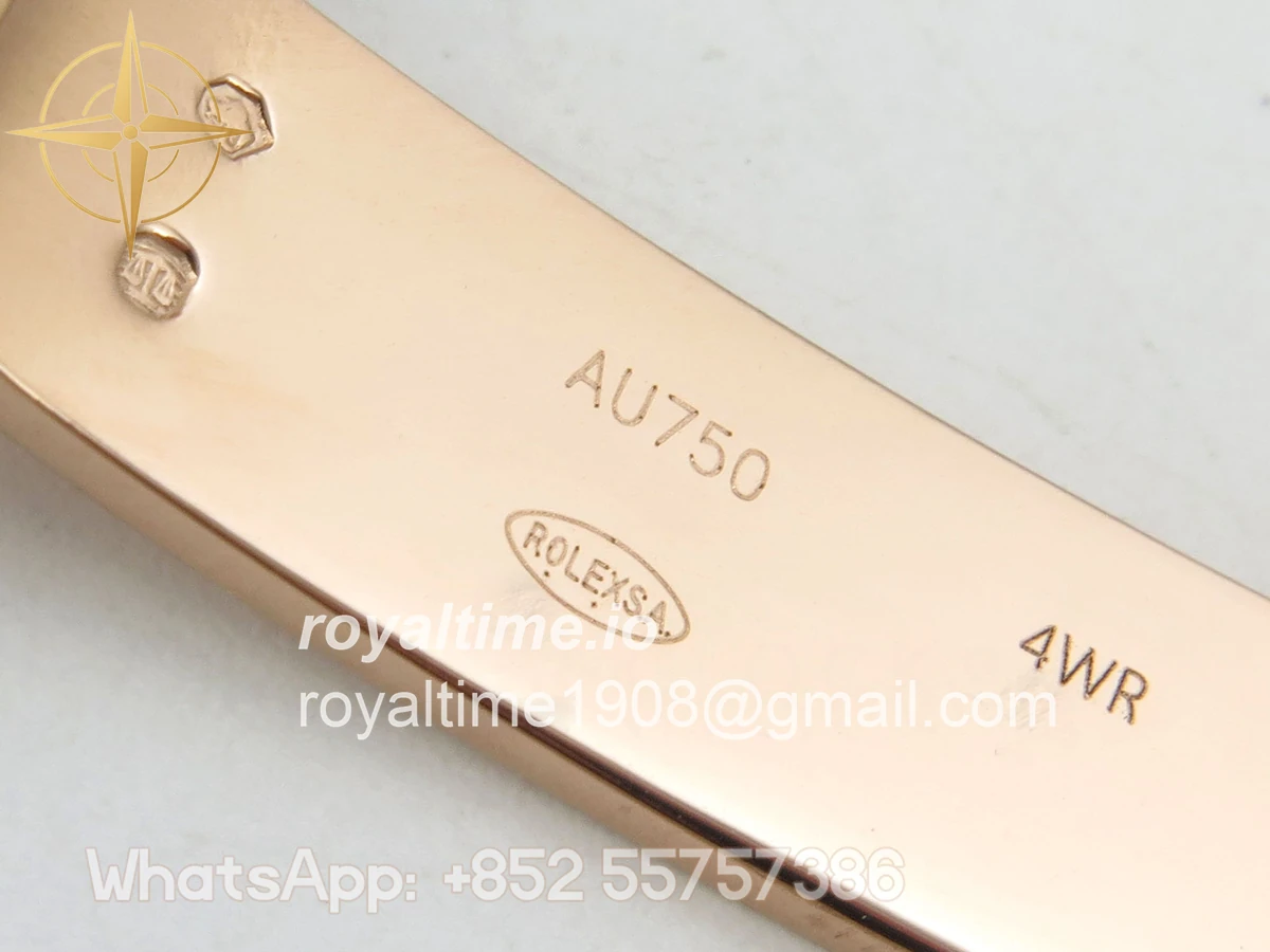 Rolex Day Date 40 RG TMF Brown Roman Dial on President Bracelet VR3255 (220g) - Image 25