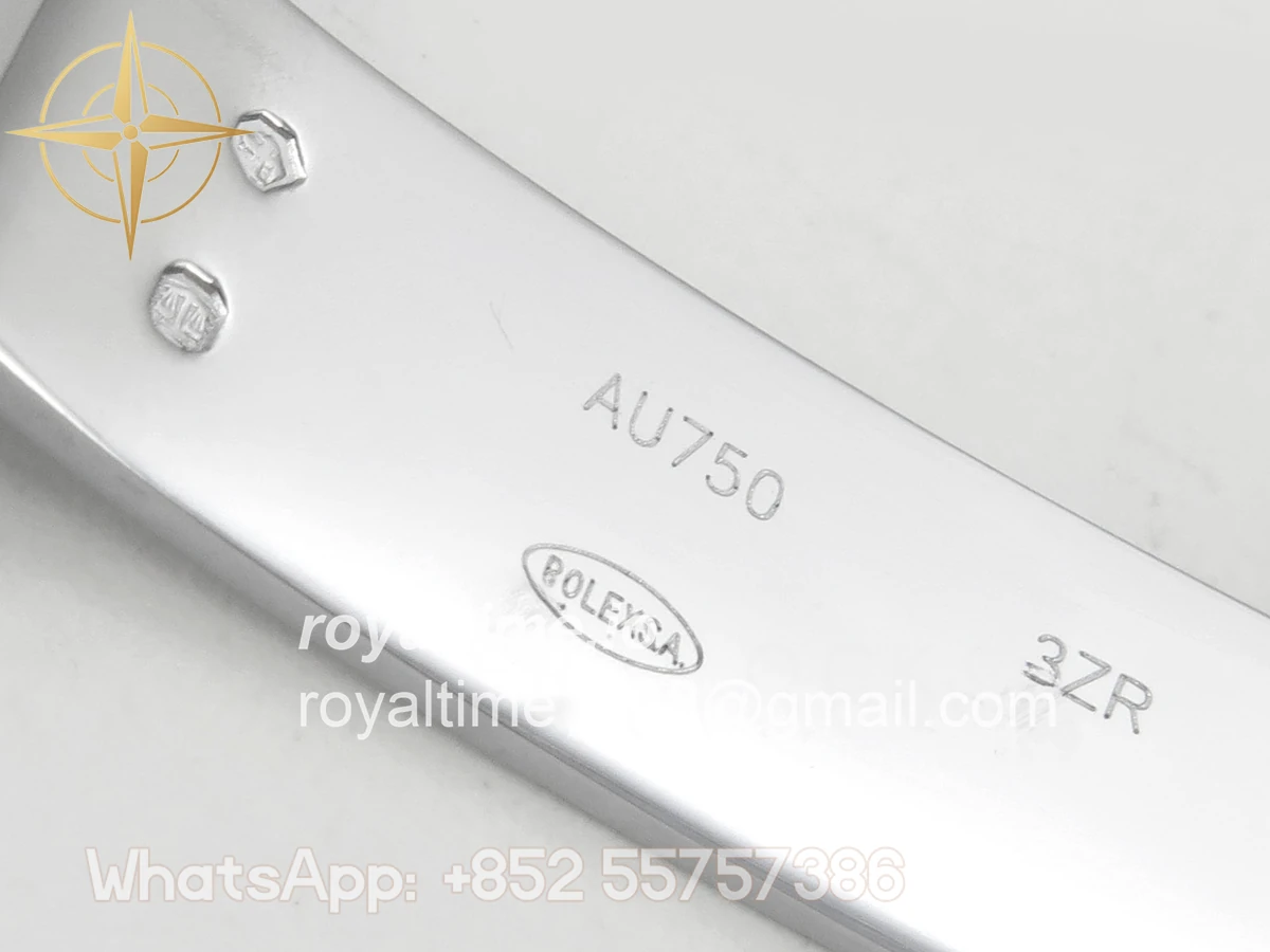 Rolex Day Date 40 SS TMF Ice Blue Crystal Dial on President Bracelet VR3255 (220g) - Image 25