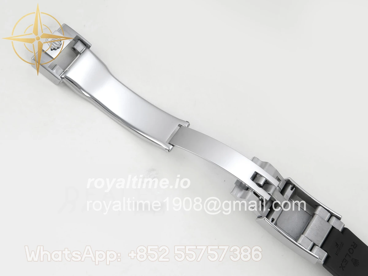 rolex Daytona 116519 QF White/Black Numeral Dial on Oysterflex Strap SA4130 V11 (Gain Weight) 160g - Image 25