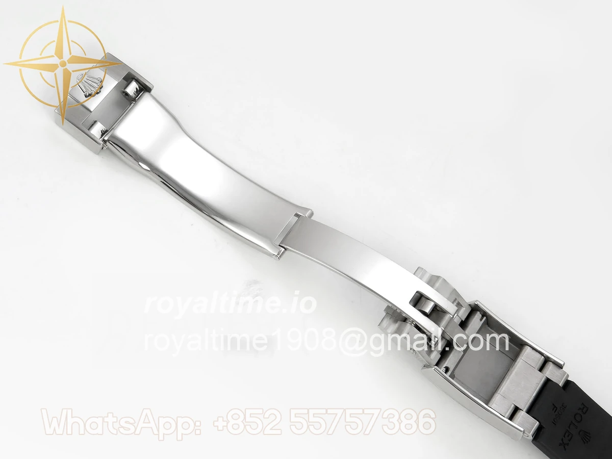 Rolex Daytona 116519 UFO Gray Dial on Oysterflex Strap UF4130 (Free Sprung) - Image 25