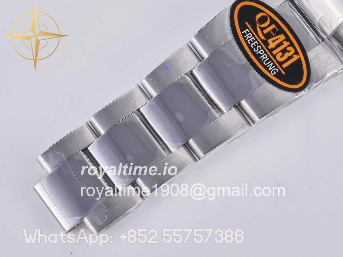 Rolex Daytona 126500 QF 904L Steel Black Dial on SS Bracelet JH4131 (Free Sprung) - Image 25