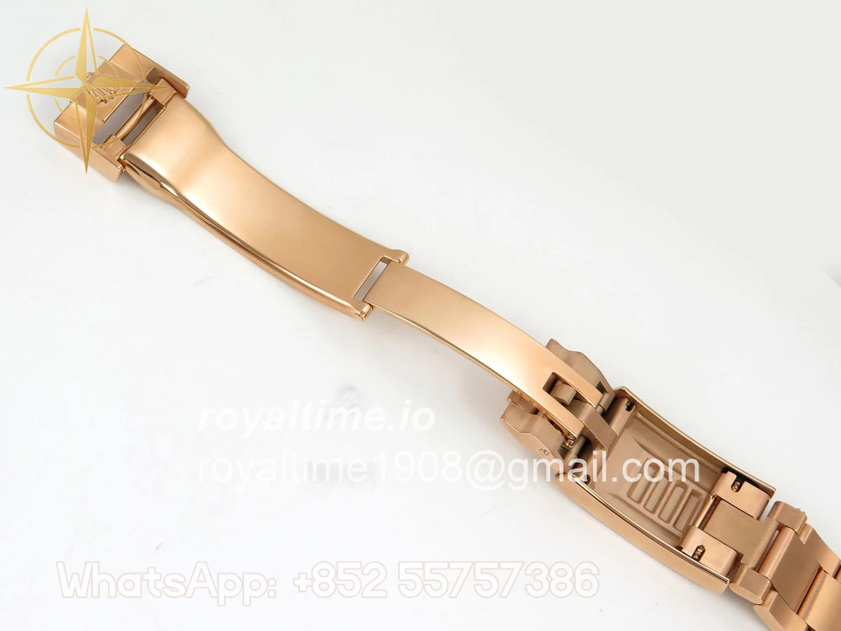 Rolex Daytona 126505 BTF Brown/Black Dial on RG Braclet DD4131 (Weighted) 220g - Image 25