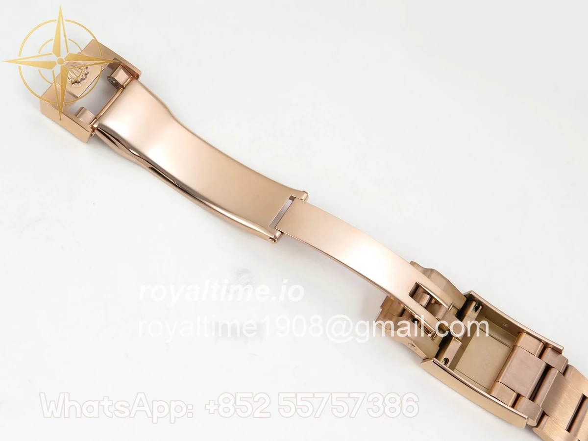 Rolex Daytona 126505 RG UFO Brown/Black Dial on RG Bracelet UF4131 (Free Sprung) - Image 25