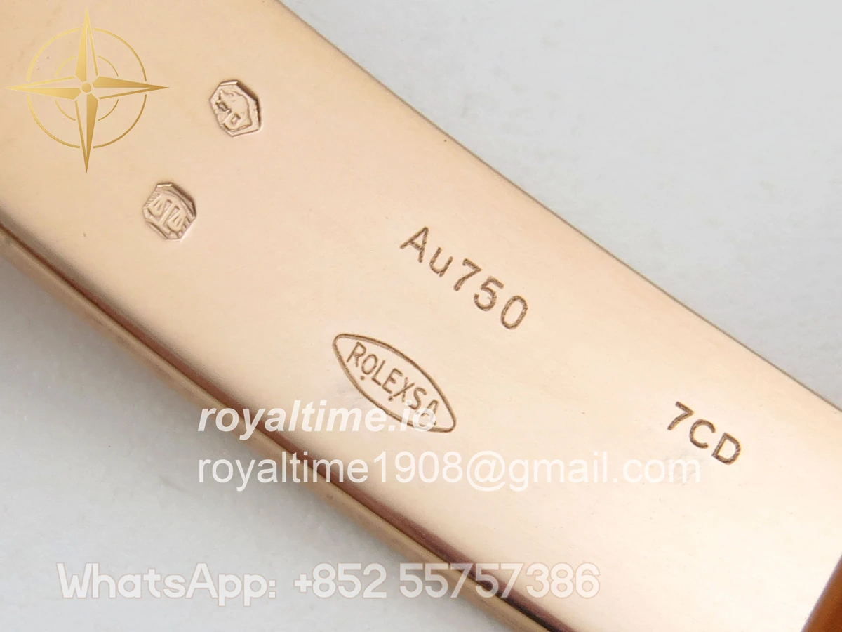 Rolex Daytona 126515 ARF Black/RG Diamonds Dial on Oysterflex Strap DD4131 V2 (Weighted) - Image 25