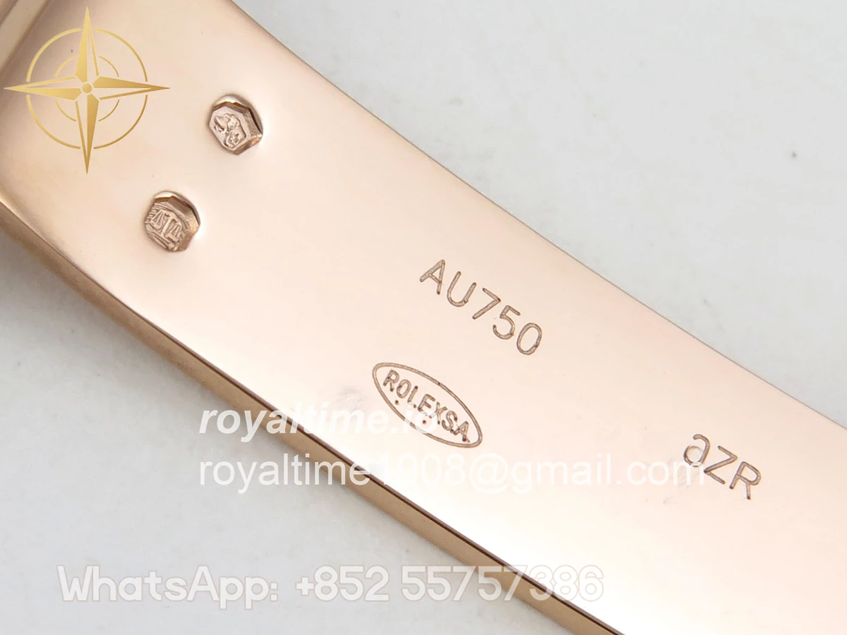 Rolex Day Date 40 RG TMF Brown Ombre Roman Dial on President Bracelet VR3255 (220g) - Image 25