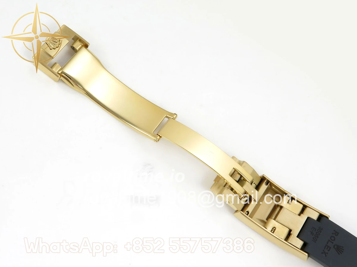 Rolex Daytona 126518 AVF Black/YG Diamonds Dial on Oysterflex Strap DD4131 (Mod) - Image 25