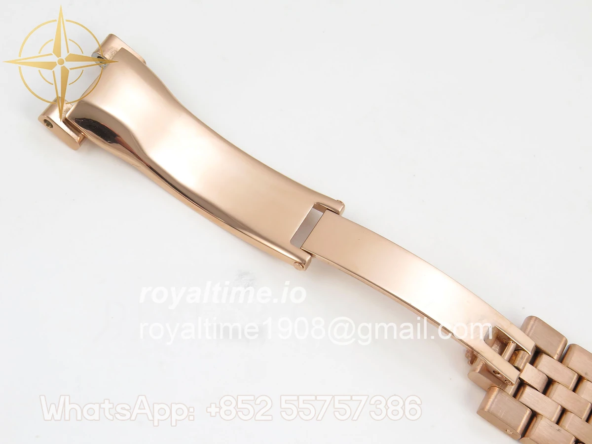 Rolex Land Dweller 127335 DIWF White Dial on RG Bracelet A7135 - Image 26