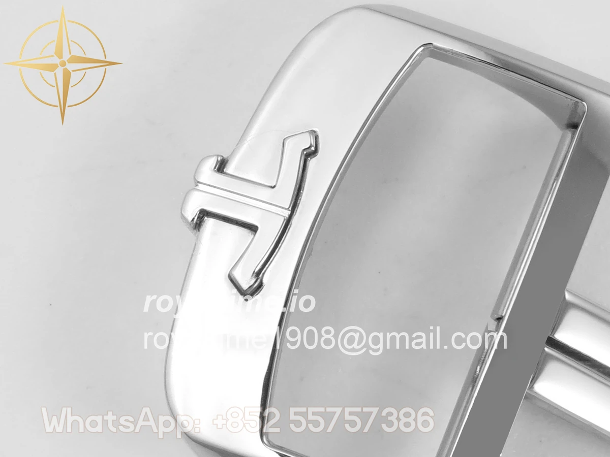 Jaeger-LeCoultre Master Ultra Thin Power Reserve SS APSF Silver Dial on Black Leather Strap DD938 - Image 26