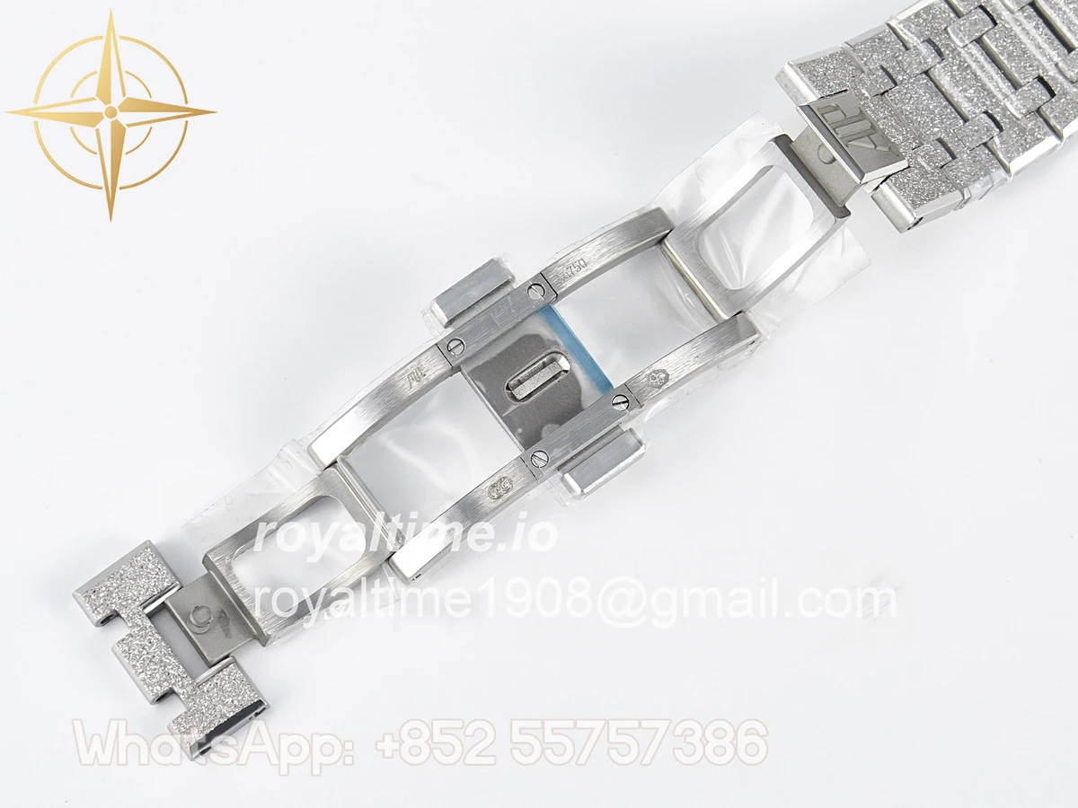 Audemars Piguet Royal Oak Chrono 26240 Frosted SS APSF Gray/Black Dial on Bracelet SA4401 - Image 26