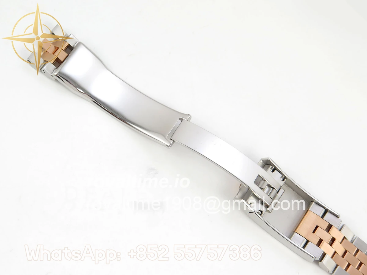 Rolex DateJust 36 126231 QF Gray Dial Green Roman on Jubilee Bracelet QF3235 - Image 26