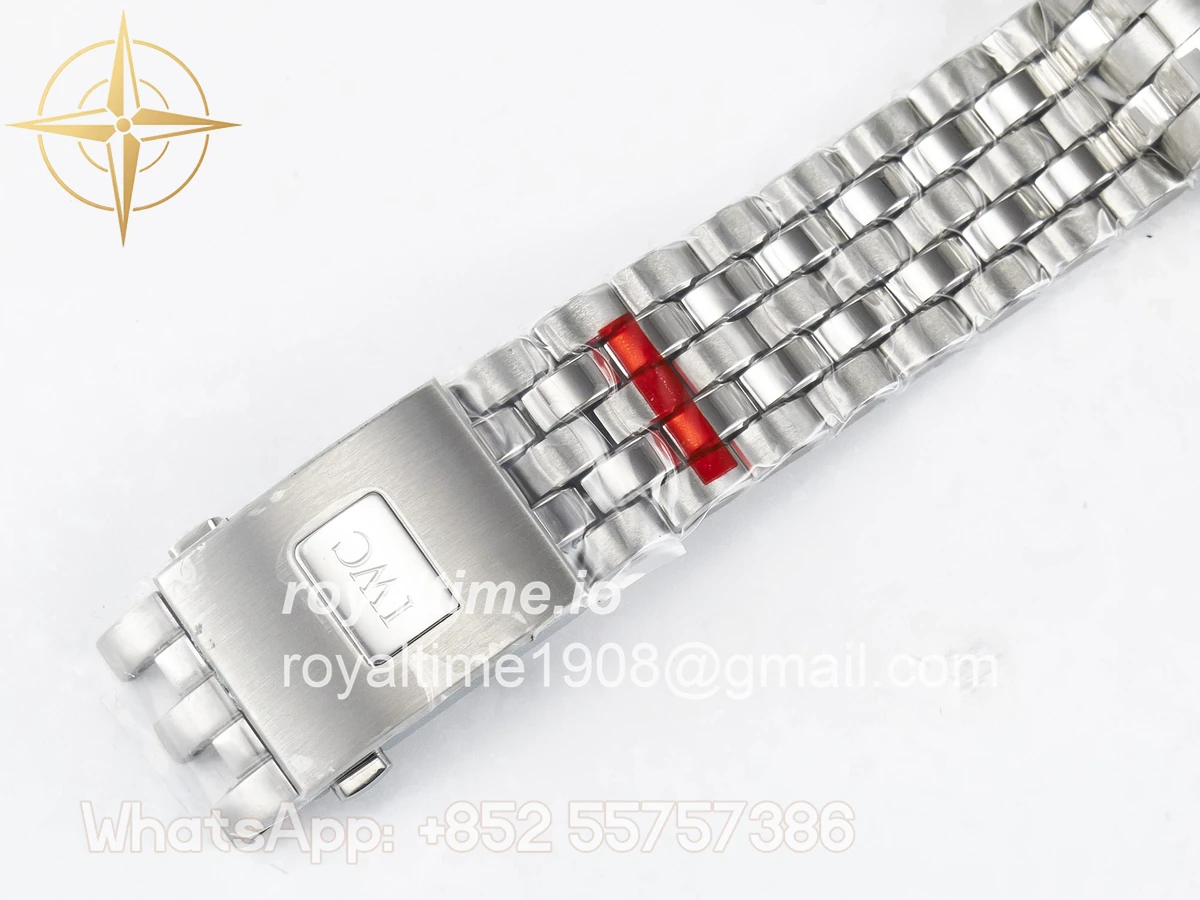 IWC Pilot’s Watch IW388107 BLSF Performance Chronograph 41mm Chinese New Year Special Edition SS Red Dial On Stainless steel bracelet A7750 to 69385 - Image 26