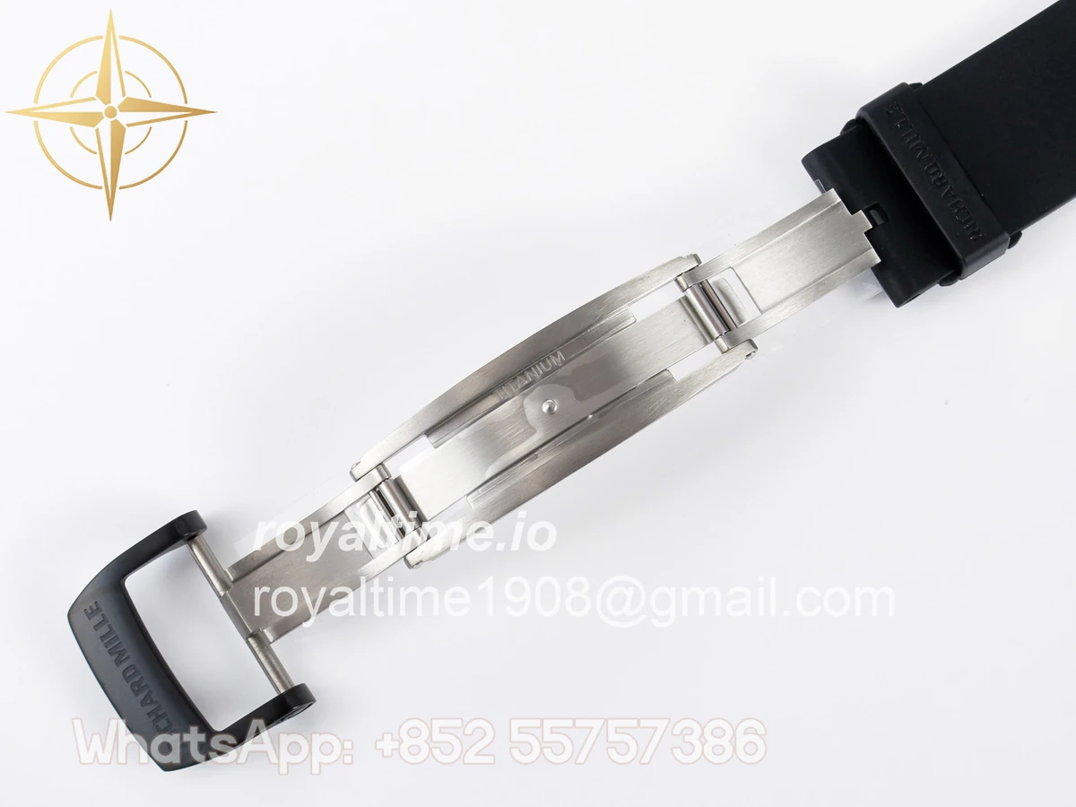 Richard Mille RM035-02 Black Ceramic SONIC Skeleton Dial on Black Rubber Strap RMUL1 - Image 26