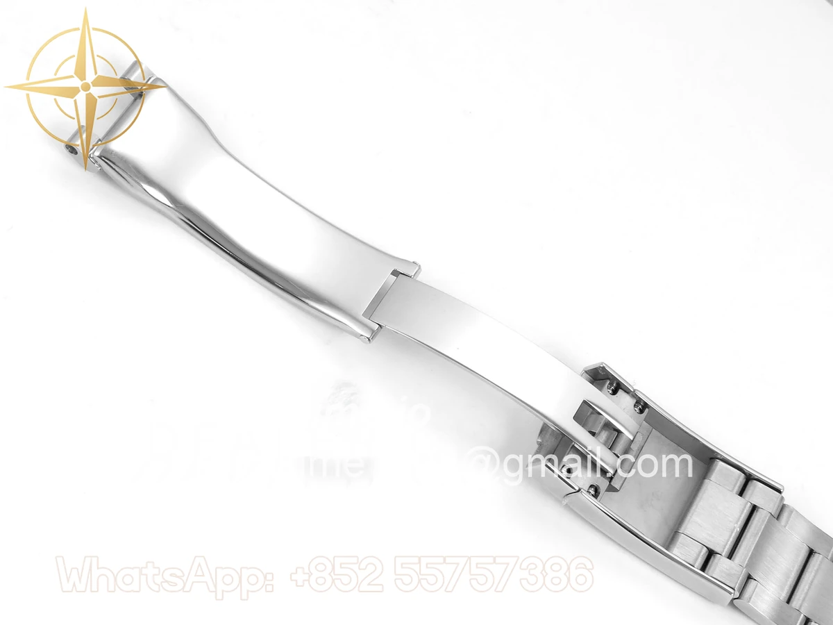 Rolex DateJust 41 126334 904L SS SCF Gray Dial Green Roman on Oyster Bracelet VR3235 - Image 26