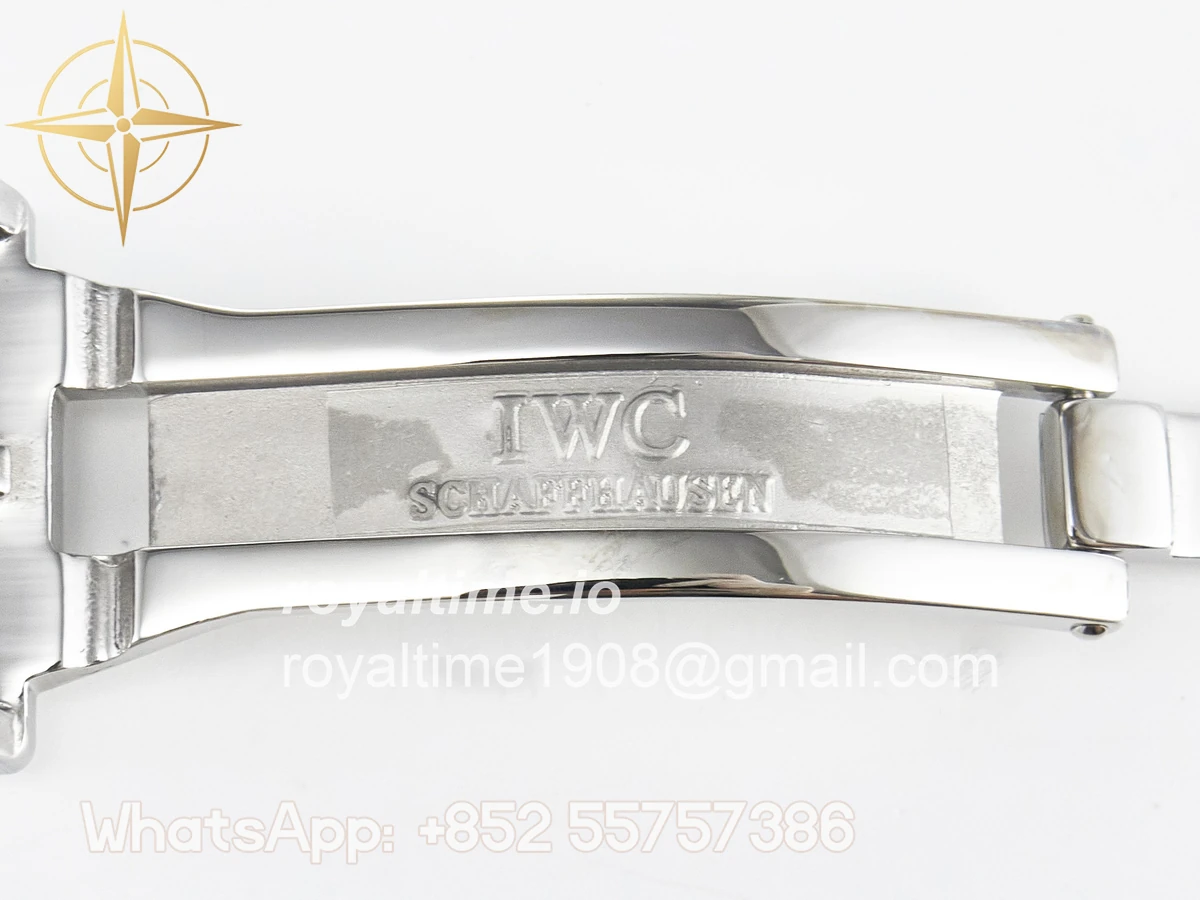 IWC Portugieser Perpetual Calendar SS 5033 APSF White Dial on Brown Leather Strap A52610 - Image 26