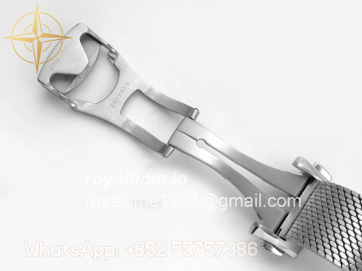 Omega Seamaster 300M Diver SS ORF Black/Orange Dial on SS Mesh Bracelet OR8806 - Image 26