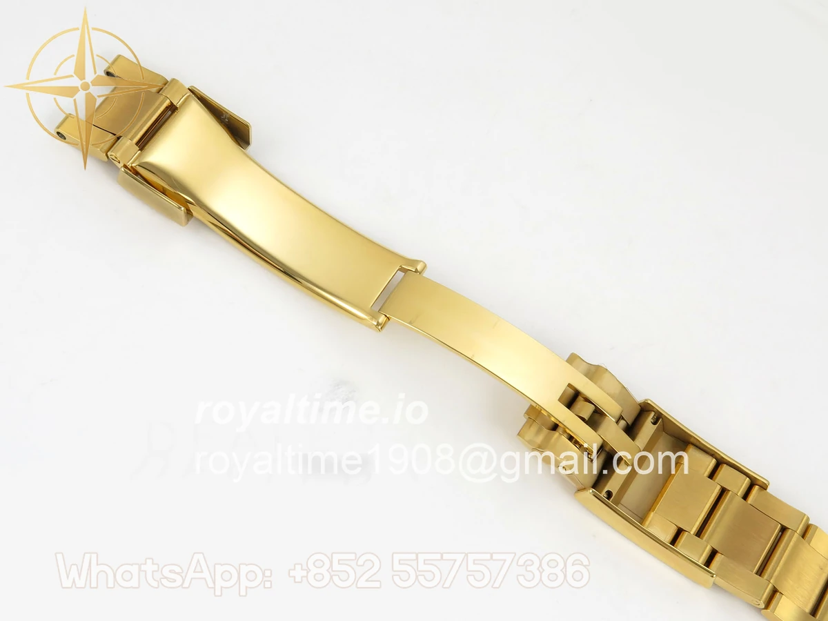 Rolex Daytona 126508 YG Clean Plus Green/YG Dial on Oysterflex Strap DD4131 - Image 26