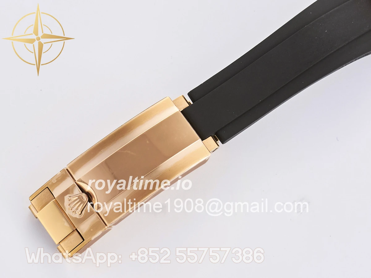 Rolex Daytona 126515 TMF RG/Black Dial on Oysterflex Strap DD4131 - Image 26