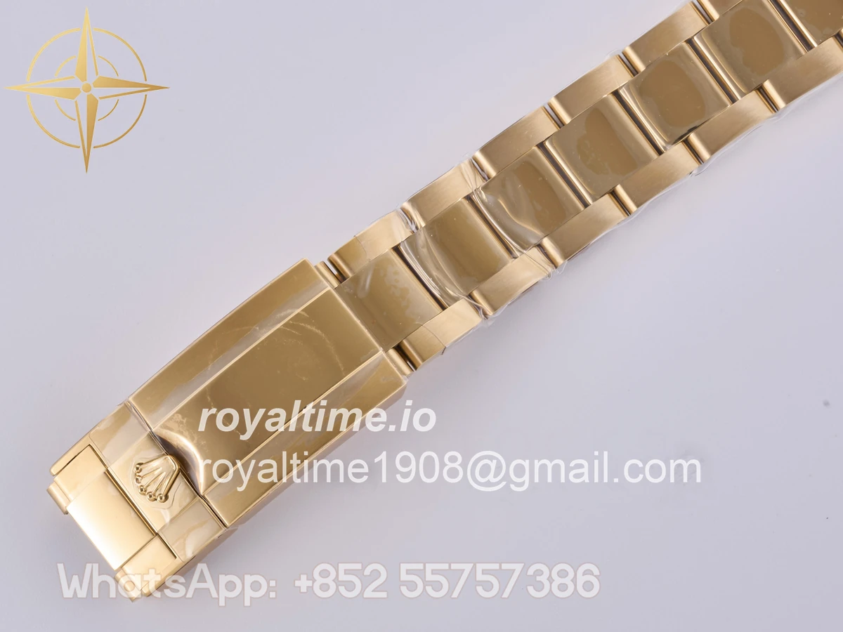 Rolex Daytona 126528 LN Le Mans QF on YG Bracelet JH4132 Free Sprung (Weighted) 175g - Image 26