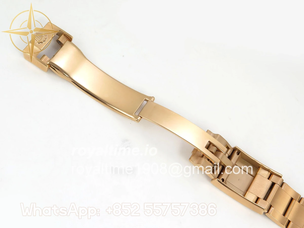 Rolex GMT-Master II 126715 CHNR Black/Brown Ceramic VF on RG Bracelet DD3285 - Image 26