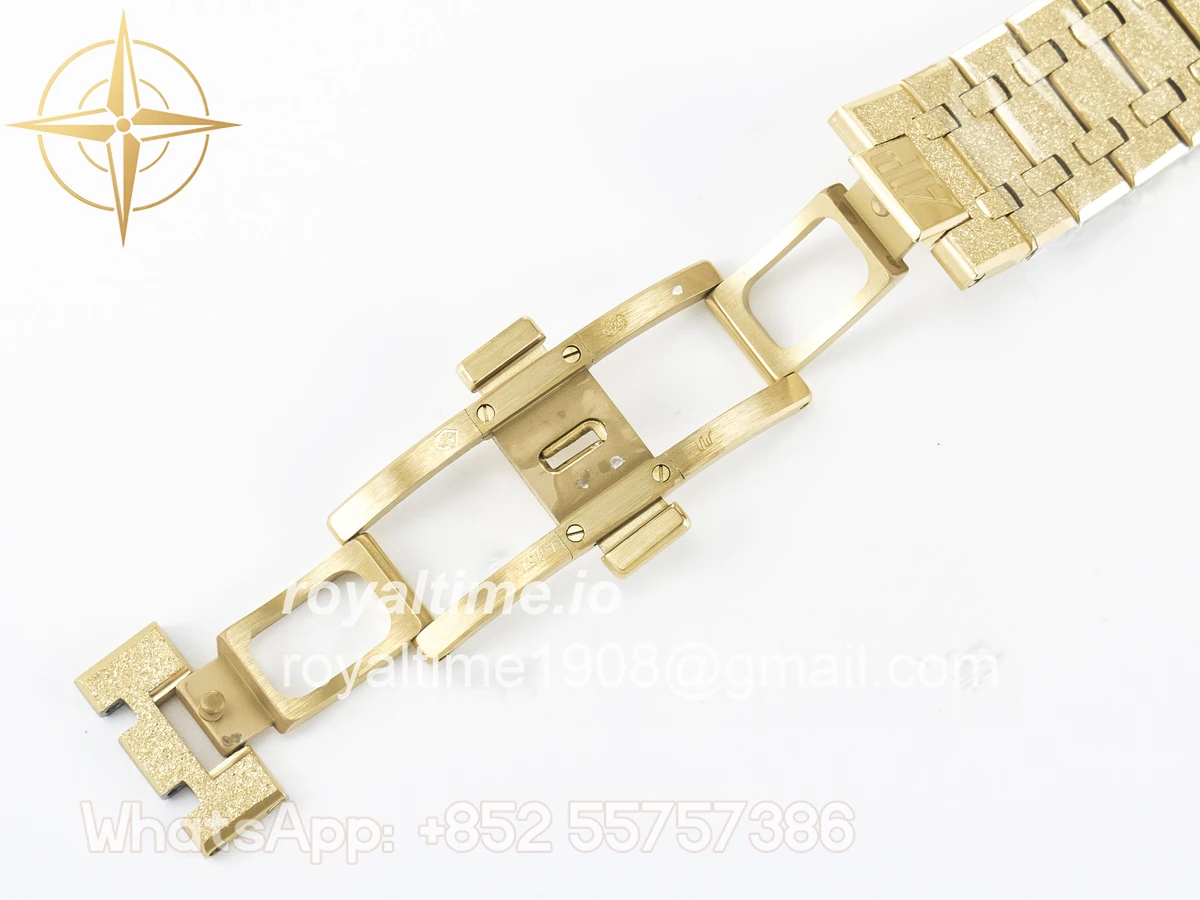 Audemars Piguet Royal Oak Chrono 26240 Frosted YG APSF YG Dial on Bracelet SA4401 - Image 27