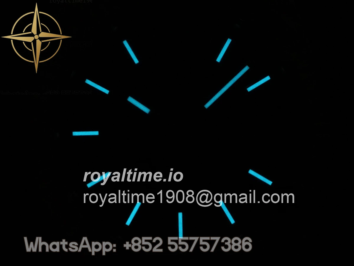 Rolex DayDate 40 SS QF 904L Steel Blue Stick Dial on President Bracelet VR3255 V8 (Gain Weight) - Image 27