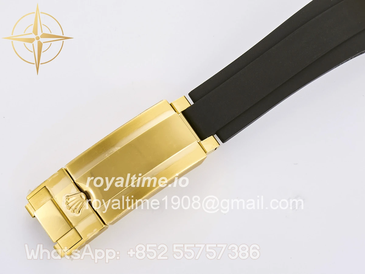 Rolex Daytona 126518 TMF YG/Black Dial on Oysterflex Strap DD4131 - Image 27