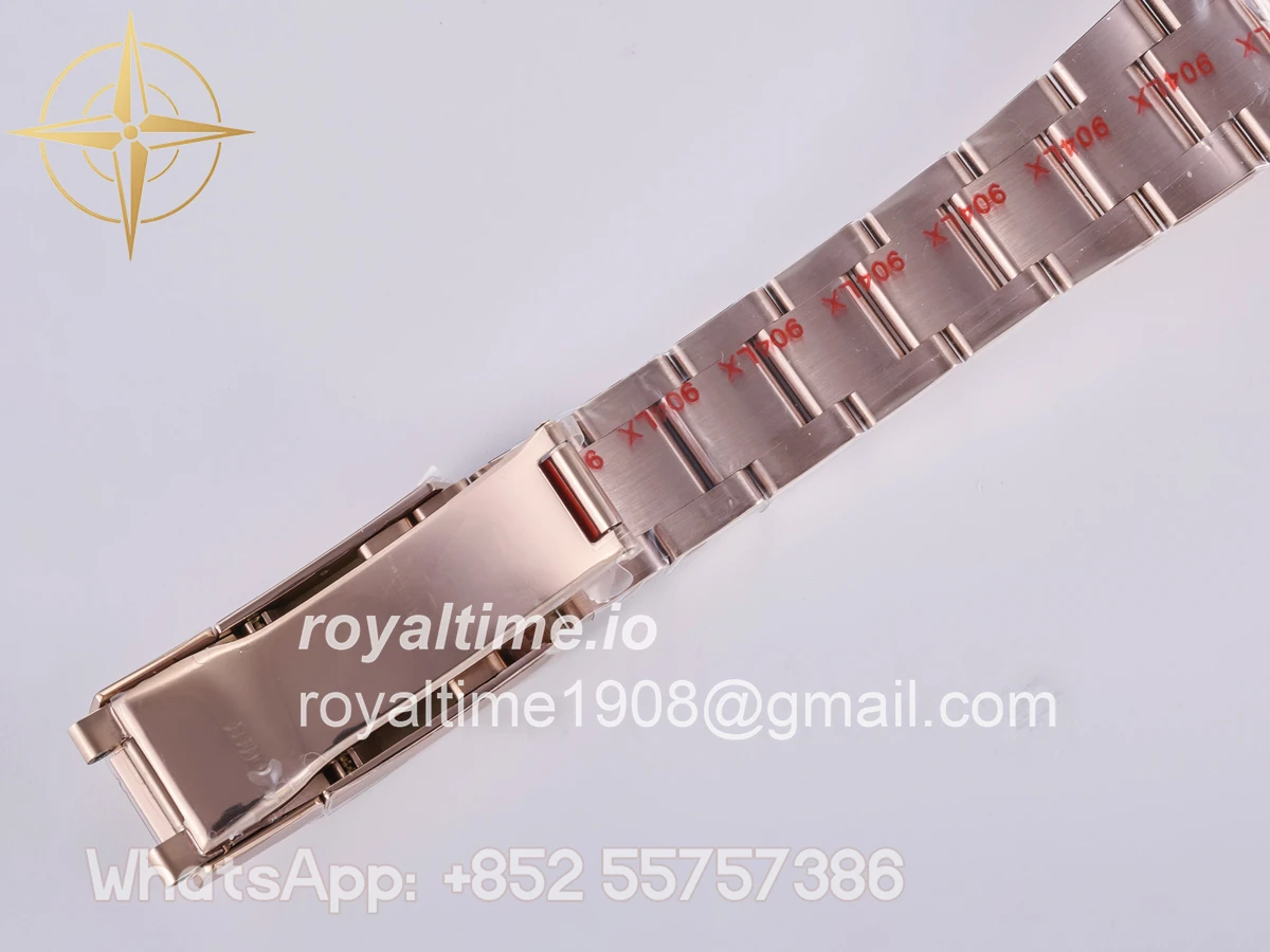 Rolex Daytona 126525 LN Le Mans QF on RG Bracelet JH4132 Free Sprung (Weighted) 175g - Image 27