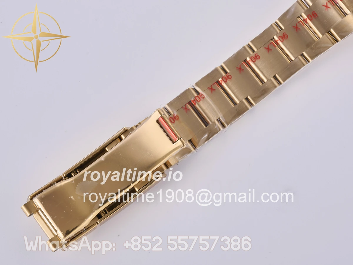 Rolex Daytona 126528 LN Le Mans QF on YG Bracelet JH4132 Free Sprung (Weighted) 175g - Image 27
