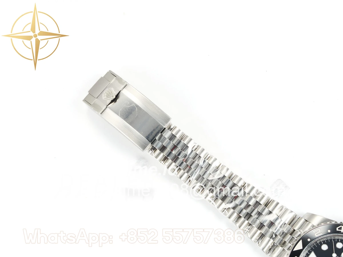 Rolex GMT-Master II 126710 GRNR Black/Gray Ceramic ARF on Jubilee Bracelet DD3285 CHS V3 - Image 27