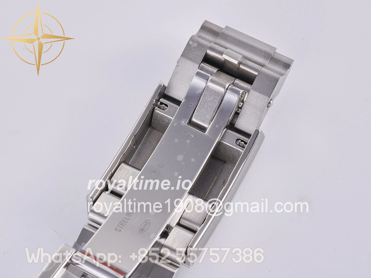 Rolex Daytona 126500 QF 904L Steel Black Dial on SS Bracelet JH4131 (Free Sprung) - Image 28