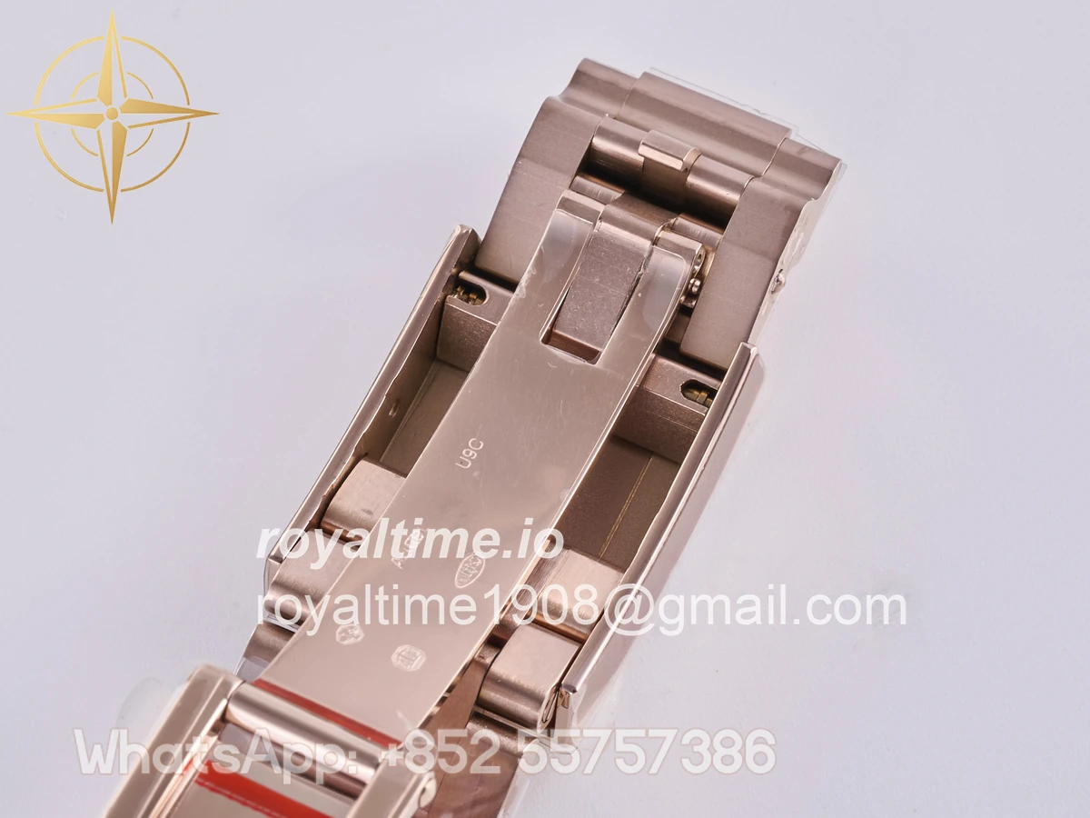 Rolex Daytona 126525 LN Le Mans QF on RG Bracelet JH4132 Free Sprung (Weighted) 175g - Image 28