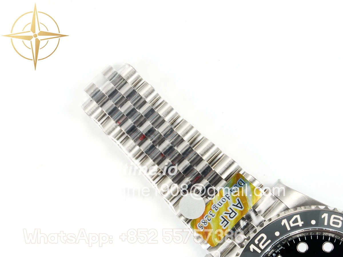 Rolex GMT-Master II 126710 GRNR Black/Gray Ceramic ARF on Jubilee Bracelet DD3285 CHS V3 - Image 28